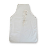 image of Chicago Protective Apparel Heat-Resistant Apron 539-FRD-14.9 - Tan - 539-FRD-14.9