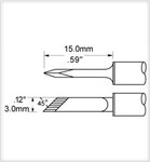 image of Metcal Smartheat PHT-655437 Desoldering Tip - Knife - 655437