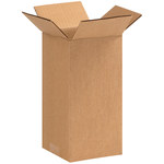 image of Kraft Tall Corrugated Boxes - 5 in x 5 in x 10 in - 1136