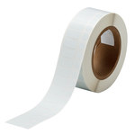 image of Brady Freezerbondz THT-182-492-3 Die-Cut Printer Label Roll - 1 in x 0.44 in - Polyester - White - B-492 - 66274
