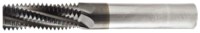 image of Bassett Thread Mill B71073 - M6x1.0 - Carbide - 3 Flute - 0.1875 in Straight Shank