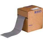 image of Brady ToughStripe Gray Floor Marking Tape - 3 in Width x 100 ft Length - 0.008 in Thick - 91472
