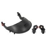 image of Jackson Safety HHIS Slotted Cap Adapter 38425 - Size Fit-All - Black/Red - 60387