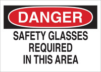 image of Brady B-302 Polyester Rectangle White PPE Sign - 10 in Width x 7 in Height - Laminated - 85017