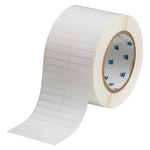 image of Brady THT-40-423-10 Die-Cut Printer Label Roll - 1.375 in x 0.25 in - Polyester - White - B-423 - 30218