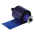 image of Brady IP-R4500-BL Blue Printer Ribbon Roll - 2.36 in Width - 984 ft Length - Roll - 662820-66098