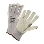 image of West Chester Taeki 5 730TGLP Gray Large Split Cowhide Cut-Resistant Gloves - ANSI A4 Cut Resistance - 10 in Length - 730TGLP/L