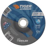 image of Weiler Tiger Aluminum Cutting Wheel 58209 - 6 in - Aluminum Oxide - 60 - S