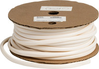 image of Brady Bradymark PVC-1 White PVC Continuous Thermal Transfer Printer Heat-Shrink Tubing - 100 ft Length - 0.289 in Min Wire Dia to 0.311 in Max Wire Dia - 662820-03899