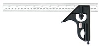 image of Starrett Forged Steel Combination Square - 11-3/40 in (300mm) Length - C33MEH-300