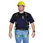 image of Miller E850 Construction Body Harness E850-91/UGN, Universal, Green - 03651