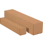 image of Kraft Square Mailing Tubes - 5 in x 37 in x 5 in - 13103