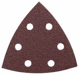 image of Bosch Abrasive Triangles 33939 - Aluminum Oxide - 3 3/4 in - 240