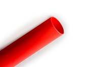 image of 3M FP-301 Heat Shrink Thin-Wall Tubing - Red - 100 ft - 35552