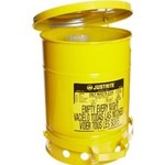 image of Justrite Safety Can 27811 - Yellow - 01076