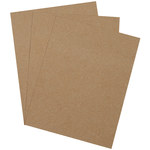 image of Kraft Chipboard Pads - 9 in x 12 in -.030 in Thick - 13542
