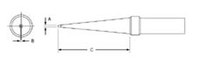 image of Weller PTJ8 Screwdriver Tip - Screwdriver - 59161