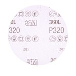 image of 3M Hookit 360L Hook & Loop Disc 01707 - Aluminum Oxide - 5 in - P320 - Very Fine