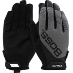 image of PIP Boss 120-MU1220T Gray 2XL Synthetic Leather Mechanic's Gloves - 120-MU1220T/XXL