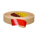 image of 3M 9576R Red Bonding Tape - 1 in Width x 60 yd Length - 4 mil Thick - Densified Kraft Paper Liner - 40472