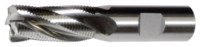 image of Cleveland End Mill C41125 - 3/4 in - High-Performance High-Speed Steel (HSS-E PM) - 4 Flute - 3/4 in Straight w/ Weldon Flats Shank