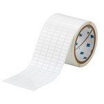image of Brady THT-36-473-10 Die-Cut Printer Label Roll - 0.5 in x 0.2 in - Polyester - White - B-473 - 29909