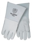 image of Tillman Gray Large Grain Elkskin Welding Glove - 14 in Length - 750 L