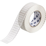 image of Brady Durasleeve DSTHT-30-390-2.5 Die-Cut Printer Label Roll - 1.181 in x 0.163 in - Polypropylene - White - B-390 - 19303