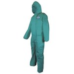 image of Honeywell Green Large SMMMS Polypropylene Disposable General Purpose & Work Coveralls - HONEYWELL 25596/L
