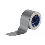 image of Brady GuideStripe Gray Marking Tape - 3 in Width x 100 ft Length - 0.004 in Thick - 64940