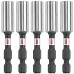 image of Bosch Impact Tough Quick Change Bit Holder ITBH201B - Alloy Steel - 2 in Length - 48321