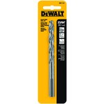 image of Dewalt 23/64 in Jobber Length Drill Bit DW1123 - Split 135° Point - Black & Gold Finish - 4.88 in Overall Length - 3 1/2 in Flute - High-Speed Steel - 3-Flatted Shank