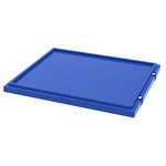 Akro-Mils Blue Tote Lid - 23 3/4 in Overall Length - 19 3/4 in Width - 3/4 in Height - For Use With: 35225, 35230 - 35231 BLUE