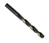 image of Precision Twist Drill 0.201 in 332HD Jobber Drill 7233692 - Right Hand Cut - Steam Tempered/Bronze Finish - 3 5/8 in Overall Length - Standard Spiral Flute - High-Speed Steel