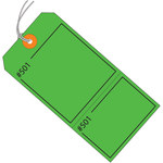 image of Shipping Supply Green 13 Point Cardstock Claim Tags - 12747