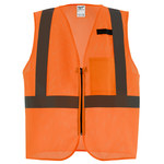 image of Milwaukee Reflective Safety Vest 48-73-2246 - Size Large/XL - Hi-Vis Orange - 83232
