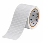 image of Brady UltraTemp THT-14-717-10 Die-Cut Printer Label Roll - 0.65 in x 0.2 in - Polyimide - White - B-717 - 92428