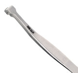 image of Excelta Two Star Wafer Tweezers - Stainless Steel Wafer Tip - 4 3/4 in Length - 390B-SA-PI