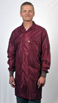 image of Tech Wear LOC-33C-LG ESD / Anti-Static Lab Coat - Large - Burgundy - LOC-33C LG