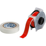 image of Brady Toughstripe 142166 Printer Label Roll - 1.125 in x 100 ft - Polyester - Red - B-483 - 19078