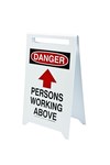 image of Brady Polystyrene Rectangle White Equipment Safety Sign - 12 in Width x 20 in Height - 47239