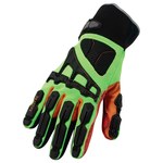 image of Ergodyne Proflex 925F(x)CP High-Visibility Lime X-Small Cut-Resistant Gloves - 17071