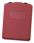 image of Justrite 23304 Document Storage Box - Red - Polyethylene - 10187