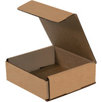 image of Kraft Corrugated Mailers - 6 in x 6 in x 2 in - 13234