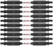 image of Bosch Impact Tough T15 Torx Double End Bit Set ITDET1535B - Alloy Steel - 3.5 in Length - 48448