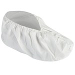 image of Kimberly-Clark Kleenguard Disposable Shoe Covers A40 44492 - Size Large - Microporous Film Laminate - White