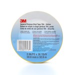 image of 3M 764 Yellow Marking Tape - 2 in Width x 36 yd Length - 5 mil Thick - 43178