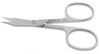 Excelta Four Star Stainless Steel Curved Stainless Steel Precision Scissor - 1 1/2 in Blade Length - 3 3/4 in Length - 364