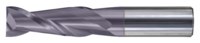 image of Bassett End Mill B69001 - 1/16 in - Carbide - 2 Flute - 1/8 in Straight Shank