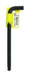 image of Bondhus ProGuard 3/8 in Hex Ball Long Arm L-Wrench 15714 - Protanium Steel